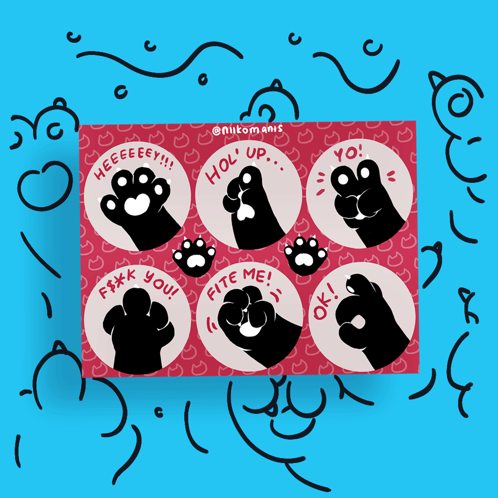 Power Paws | Sticker Sheet