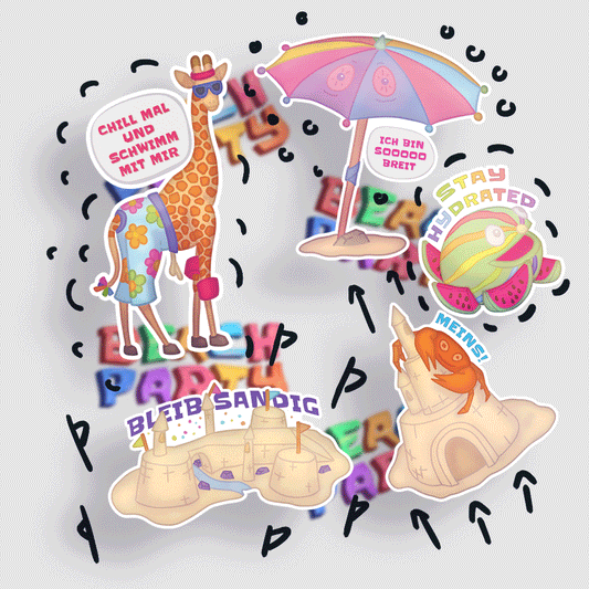 Beach Party | Sticker Pack