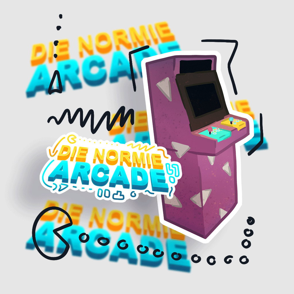 Die Normie Arcade | Sticker Duo