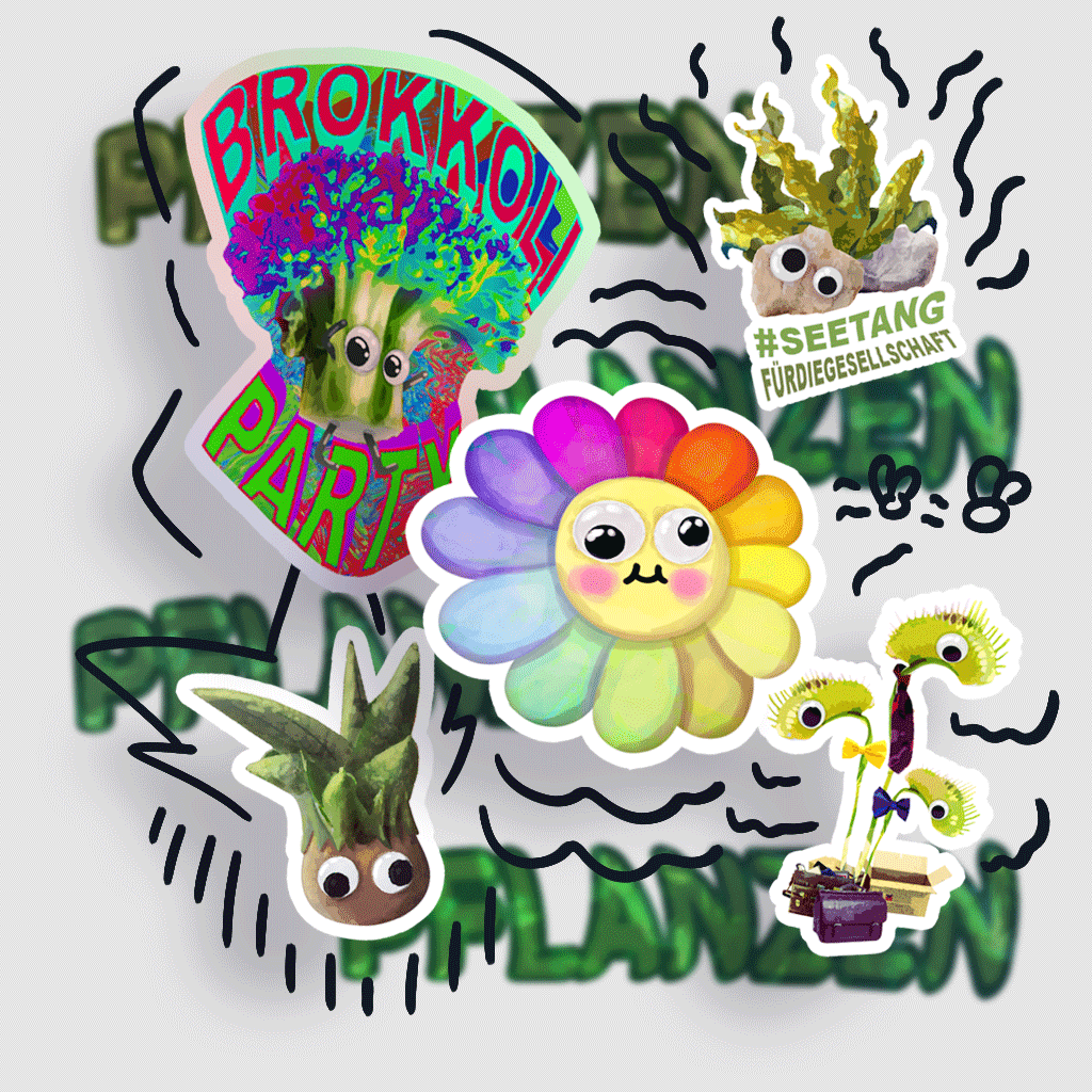 Pflanzen | Sticker Pack
