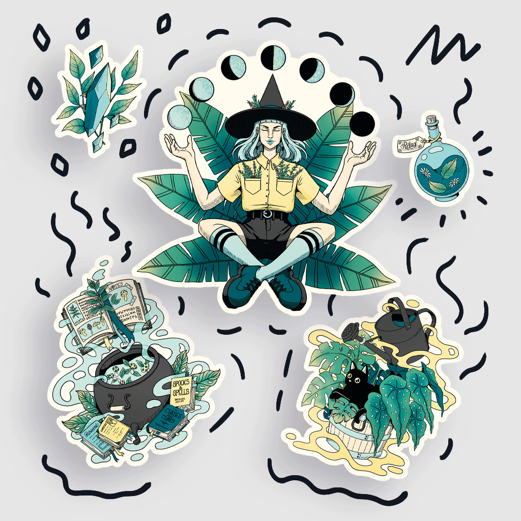 Plant Witch | Sticker Pack