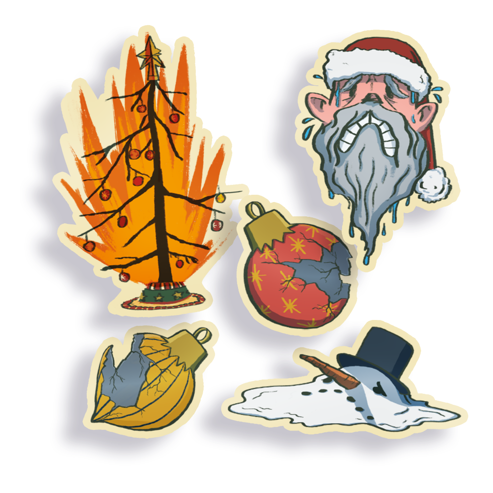 Climate Changes Christmas | Sticker Pack