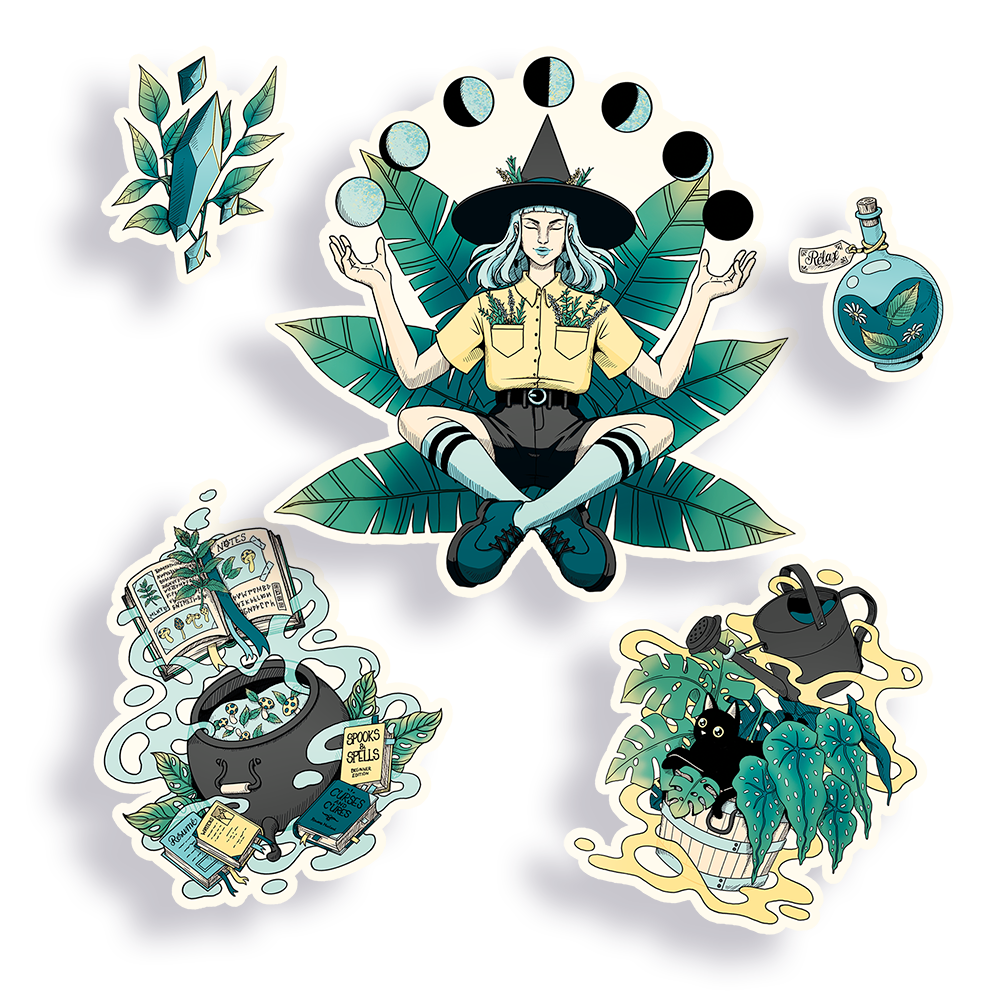 Plant Witch | Sticker Pack